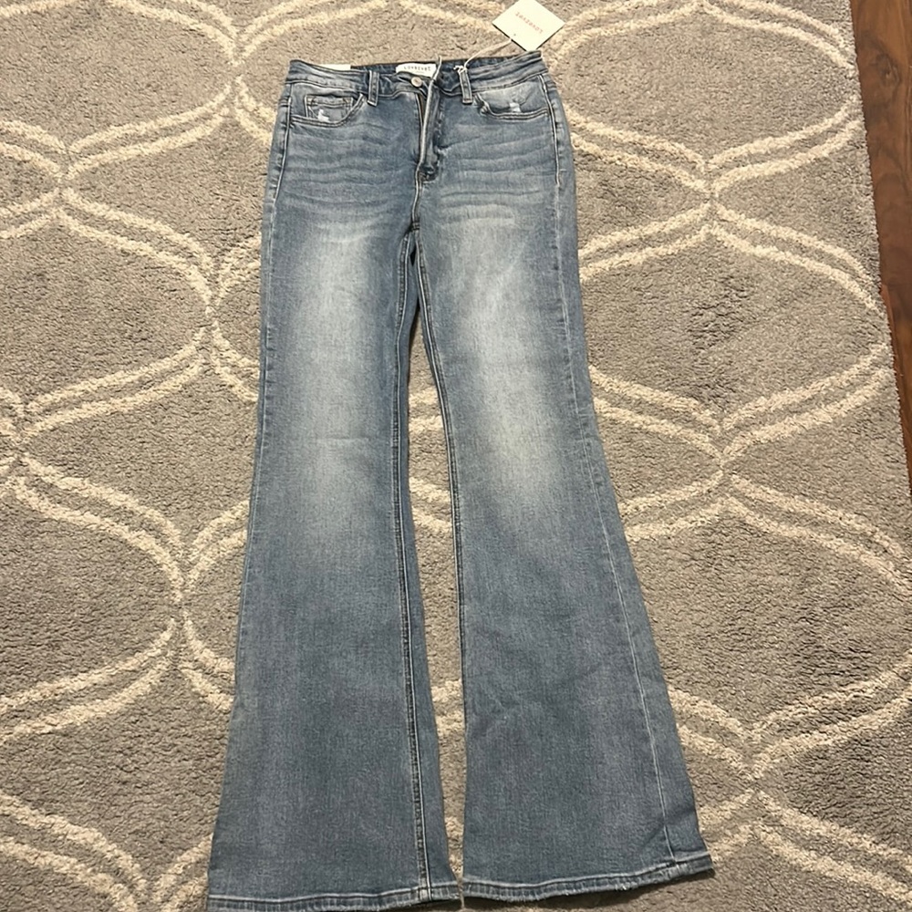 Brand new, loveret jeans size 9/29 high rise flare